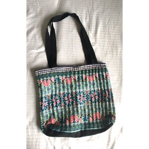 Embroidered Tote Bag